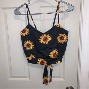SUNFLOWER CROP TOP